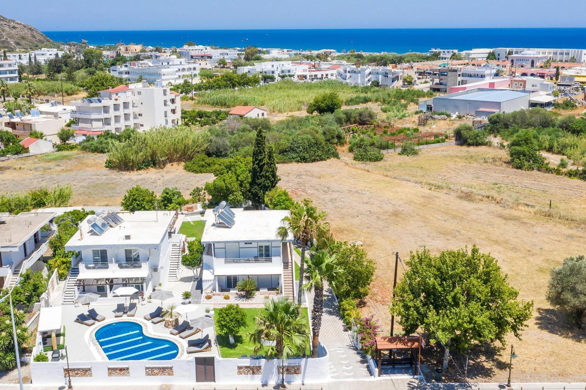 Toula'S Apartments Faliraki Extérieur photo